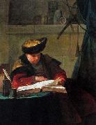 Jean Simeon Chardin Un Chimiste dans son laboratoire, dit Le Souffleur Sweden oil painting artist